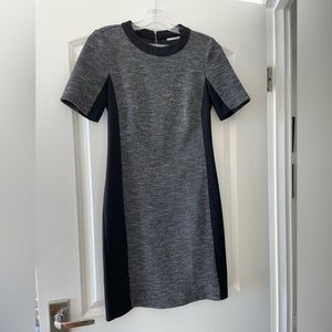 Halogen Casual Dress Black and White Pattern Dress